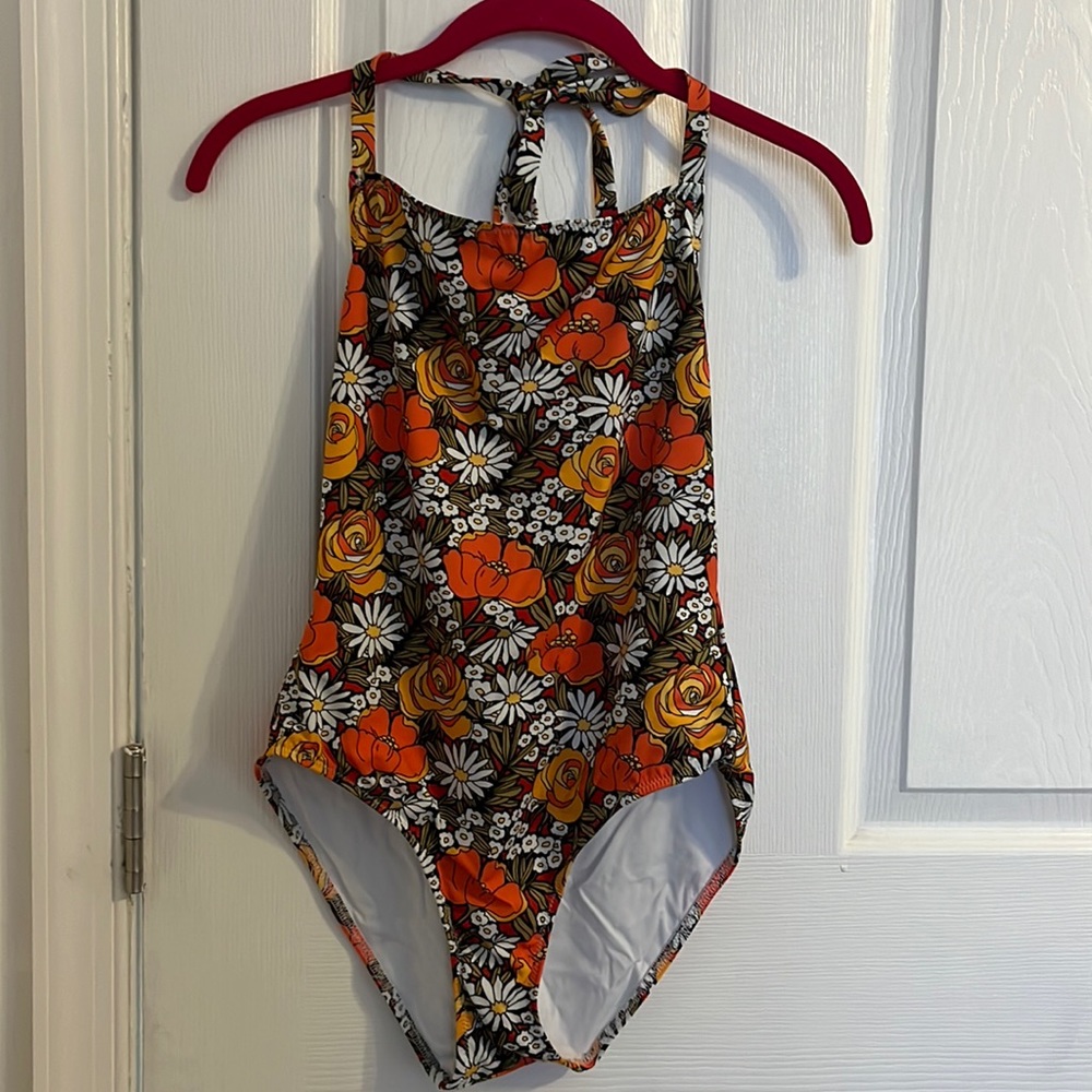 Re/Done Solid and Striped Woodstock One Piece